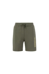 Alpha Industries Shorts Alpha Puff Print Short Dunkelgrün/Khaki