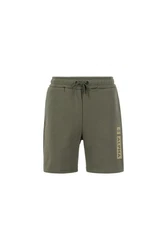 Alpha Industries Shorts Alpha Puff Print Short Dunkelgrün/Khaki
