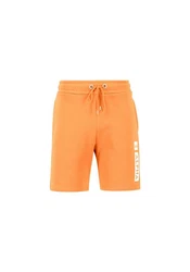 Alpha Industries Shorts Alpha Puff Print Short Orange/Gelb
