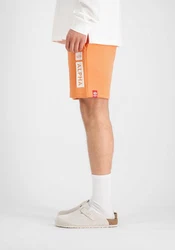 Alpha Industries Shorts Alpha Puff Print Short Orange/Gelb