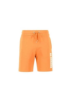 Alpha Industries Shorts Alpha Puff Print Short Orange/Gelb