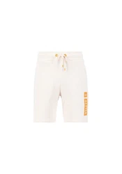 Alpha Industries Shorts Alpha Puff Print Short Weiß/Beige/Orange/Creme/Khaki