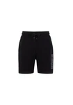 Alpha Industries Shorts Alpha Puff Print Short Schwarz/Dunkelblau