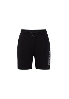 Alpha Industries Shorts Alpha Puff Print Short Schwarz/Dunkelblau