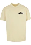 Merchcode T-Shirt Herren Book Comic Heavy Oversized Tee Khaki/Beige Merchcode T-Shirt Herren Book Comic Heavy Oversized Tee Khaki/Beige