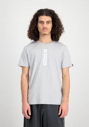 ALPHA INDUSTRIES T-Shirt Weiß/Grau/Rot