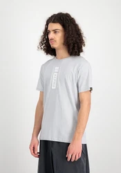 ALPHA INDUSTRIES T-Shirt Weiß/Grau/Rot