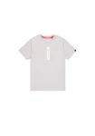 ALPHA INDUSTRIES T-Shirt Weiß/Grau/Rot ALPHA INDUSTRIES T-Shirt Weiß/Grau/Rot