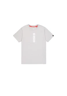ALPHA INDUSTRIES T-Shirt Weiß/Grau/Rot