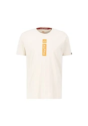 ALPHA INDUSTRIES T-Shirt Beige/Khaki/Weiß/Braun