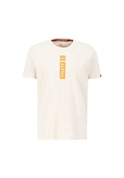 ALPHA INDUSTRIES T-Shirt Beige/Khaki/Weiß/Braun