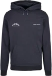 Merchcode Kapuzensweatshirt Merchcode Herren Barely Awake Basic Hoody (1) Dunkelblau/Dunkelgrau/Blau