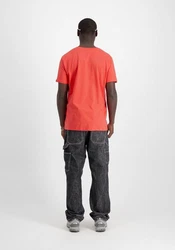 Alpha Industries T-Shirt Holographic SL Rot/Orange