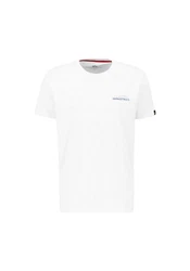 Alpha Industries T-Shirt Holographic SL Weiß/Creme