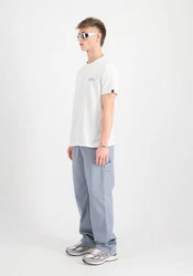 Alpha Industries T-Shirt Holographic SL Weiß/Creme