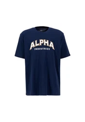 Alpha Industries T-Shirt College T Dunkelblau/Blau
