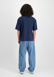 Alpha Industries T-Shirt College T Dunkelblau/Blau