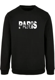 Rundhalspullover Herren Paris Eiffel Tower Basic Crewneck (1-tlg)