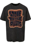 Merchcode T-Shirt Herren (1-tlg) Schwarz/Blau/Braun