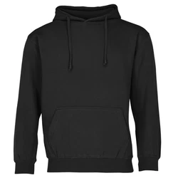 James & Nicholson Kapuzensweatshirt Hooded Sweat  Schwarz/Dunkelgrau