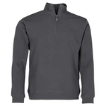 James & Nicholson Sweatshirt Round Neck Zip Sweat 