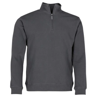 James & Nicholson Sweatshirt Round Neck Zip Sweat 