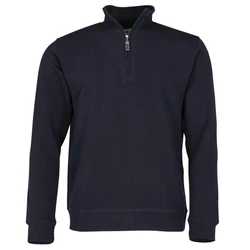 James & Nicholson Sweatshirt Round Neck Zip Sweat 