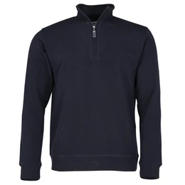 Sweatshirt Round Neck Zip Sweat