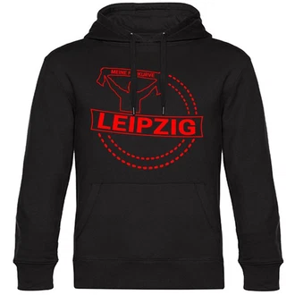 multifanshop Kapuzensweatshirt Leipzig - Meine Fankurve