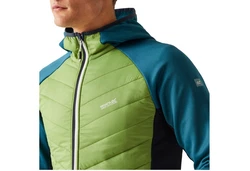 Regatta Funktionsjacke Softshelljacke Steppjacke Andreson VIII Hybrid Blau/Grün/Türkis