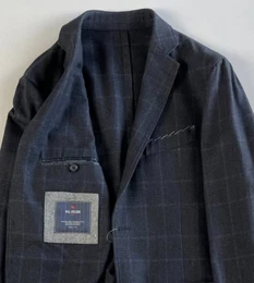 Sakko Italy Concept Wool Suit Jacket Blazer Anzug Sakko Jacke New
