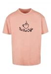 Merchcode Herren But First Coffee Heavy Oversized Tee Braun/Orange/Rosa/Beige/Rot Merchcode Herren But First Coffee Heavy Oversized Tee Braun/Orange/Rosa/Beige/Rot