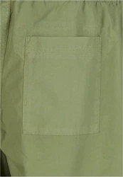 Urban Classics Herren Popline Parachute Pants Dunkelgrün/Khaki
