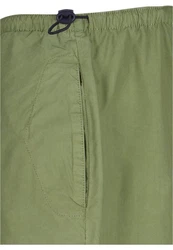 Urban Classics Herren Popline Parachute Pants Dunkelgrün/Khaki