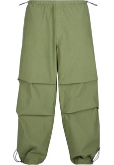 Urban Classics Herren Popline Parachute Pants Dunkelgrün/Khaki