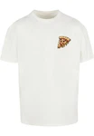 Merchcode T-Shirt Herren Pizza Comic Tee Weiß/Creme/Beige/Khaki