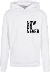 Merchcode Kapuzensweatshirt Now Or Never Basic Hoody 