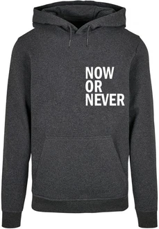 Merchcode Kapuzensweatshirt Now Or Never Basic Hoody Silber/Dunkelgrau/Grau/Braun/Grün Merchcode Kapuzensweatshirt Now Or Never Basic Hoody Silber/Dunkelgrau/Grau/Braun/Grün