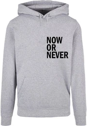 Kapuzensweatshirt Herren Now Or Never Basic Hoody (1-tlg)
