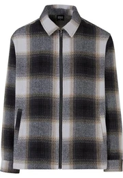Allwetterjacke Herren Zipped Shirt Jacket (1-St)
