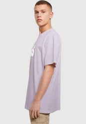 Merchcode Paris Eiffel Tower Heavy Oversize Tee Lila