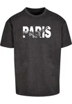 Merchcode Paris Eiffel Tower Heavy Oversize Tee Grün/Dunkelgrau