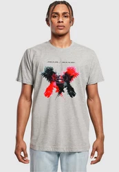 Merchcode T-Shirt Kings Of Leon - OBTN Cover Hellgrau/Grau