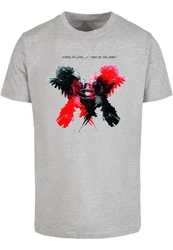 Merchcode T-Shirt Kings Of Leon - OBTN Cover Hellgrau/Grau