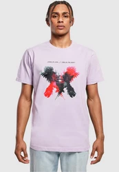 Merchcode T-Shirt Kings Of Leon - OBTN Cover Lila/Rosa/Fliederfarben