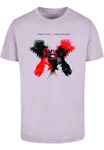 Merchcode T-Shirt Kings Of Leon - OBTN Cover Lila/Rosa/Fliederfarben