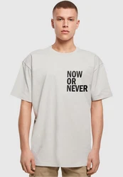 Merchcode T-Shirt Herren Now Or Never Heavy Oversize Tee 