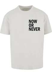 Merchcode T-Shirt Herren Now Or Never Heavy Oversize Tee 