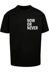 Merchcode T-Shirt Herren Now Or Never Heavy Oversize Tee 