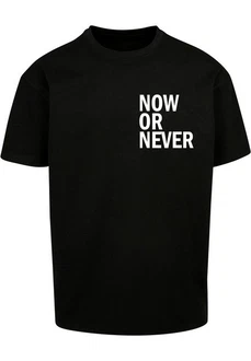 Merchcode T-Shirt Herren Now Or Never Heavy Oversize Tee Merchcode T-Shirt Herren Now Or Never Heavy Oversize Tee